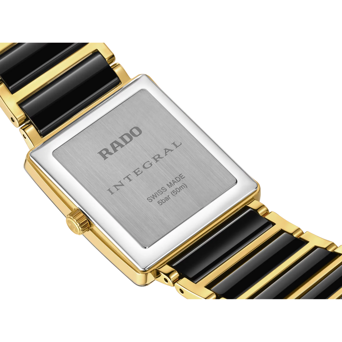 Rado Integral Stainless Steel with Yellow Gold PVD for Women R20256712