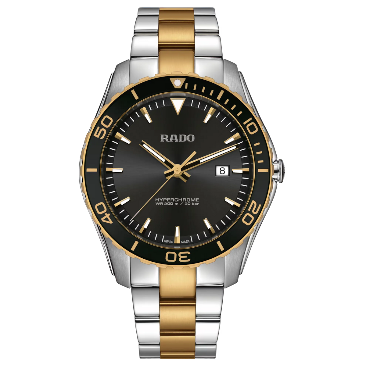Rado HyperChrome High-Tech Ceramic, Stainless Steel & Rose Gold PVD for Men R32156153