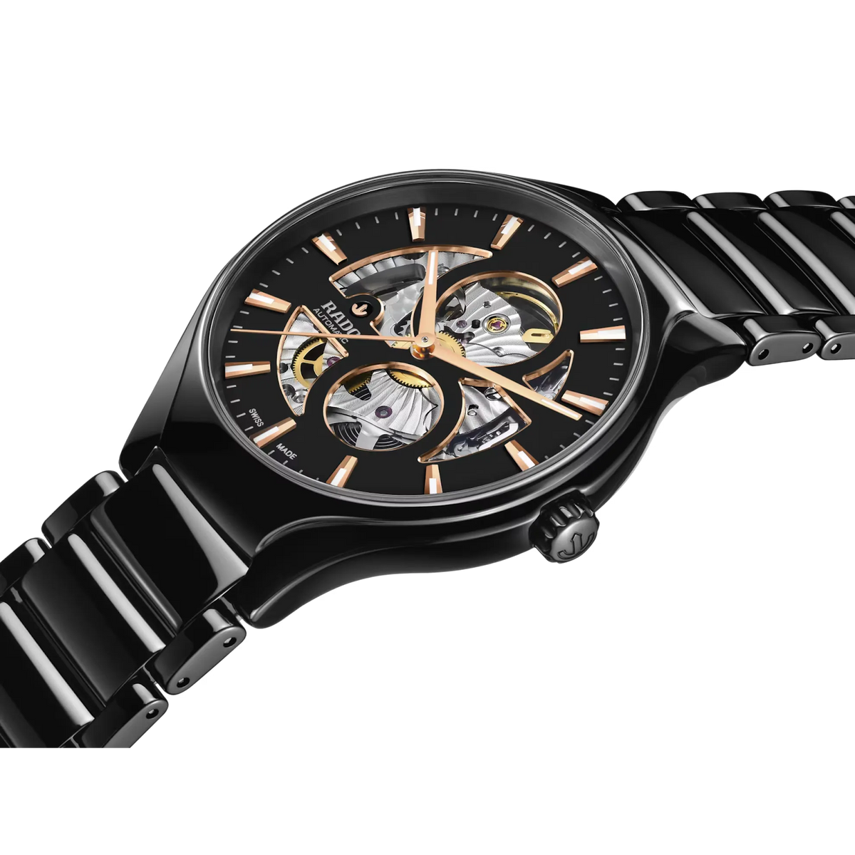 Rado True Round High-Tech Ceramic, Titanium / PVD for Unisex R27107172