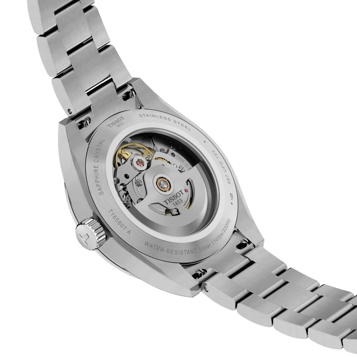 Tissot Gentlemen 316L stainless steel case for Unisex T1658071104100