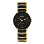 Rado Centrix Stainless Steel with Yellow Gold PVD for Women R30039712