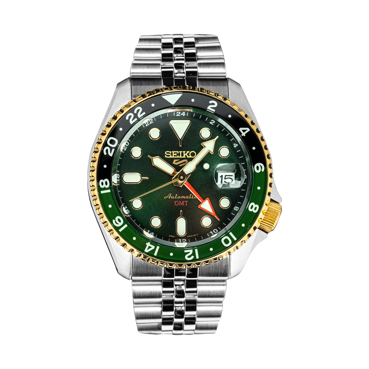 Seiko 5 Sports Forest Green Sunrise - India Limited Edition - SSK050K1