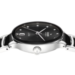 Rado Centrix Stainless Steel with Rose Gold & High-Tech Ceramic for Unisex R30031742