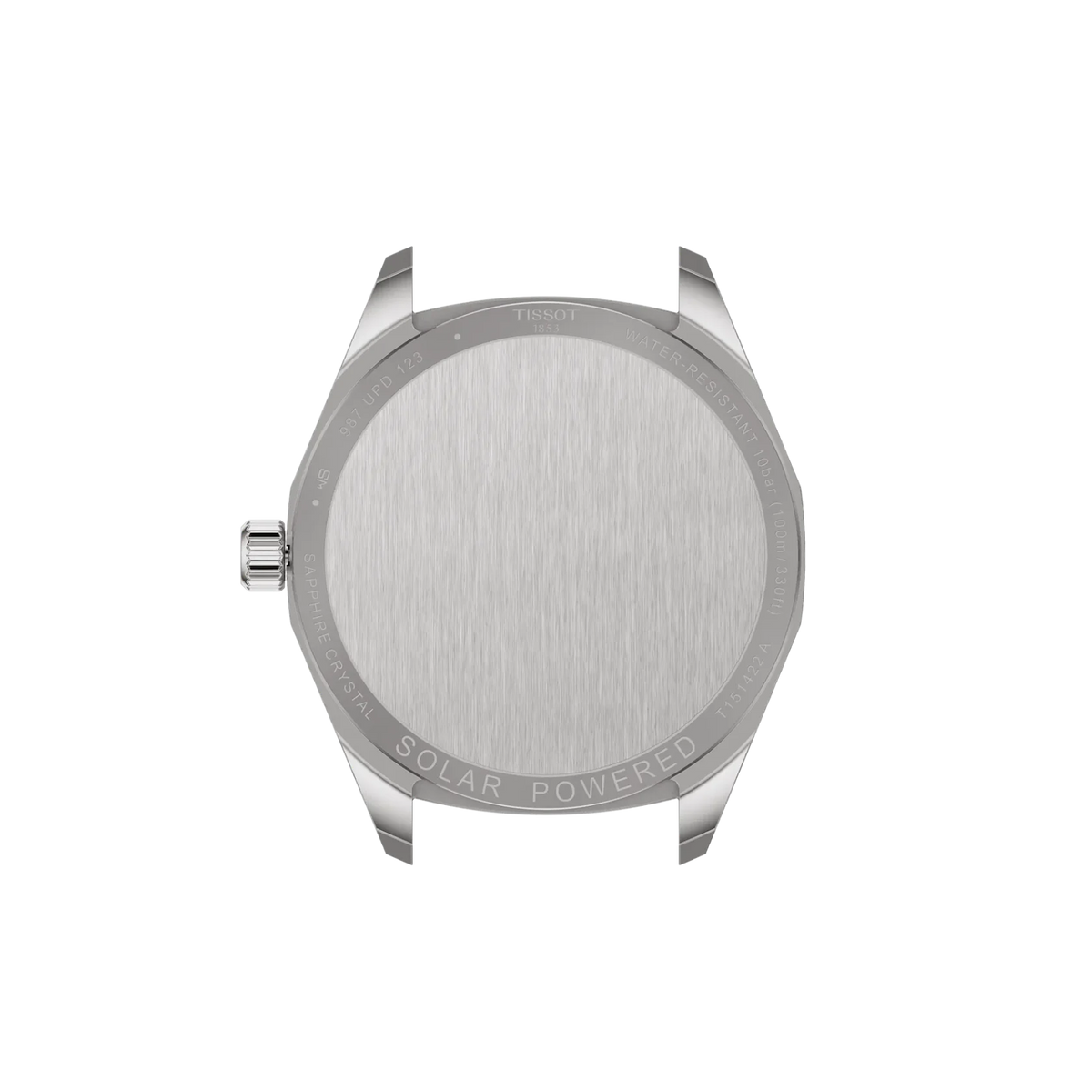 Tissot PRC 316L stainless steel case for Unisex T1514221135100