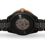 Rado Captain Cook Black High-Tech Ceramic Monobloc with Rose Gold PVD Stainless Steel Rotating Bezel for Unisex R32127162