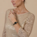 Rado Centrix Stainless Steel with Yellow Gold PVD for Women R30227702
