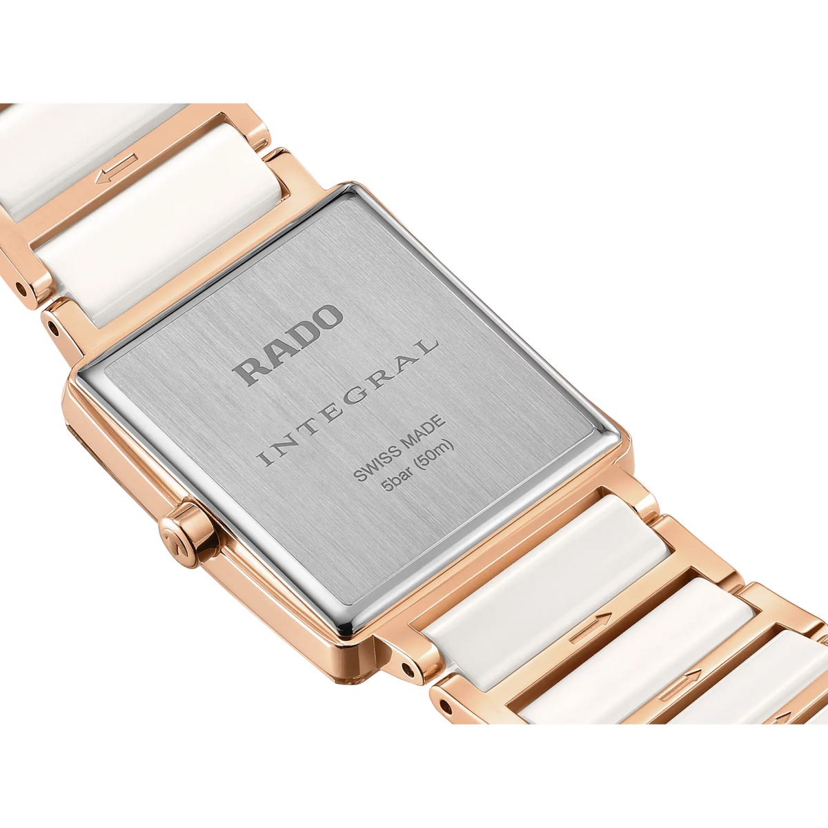 Rado Integral Stainless Steel with Rose Gold PVD for Women R20251902