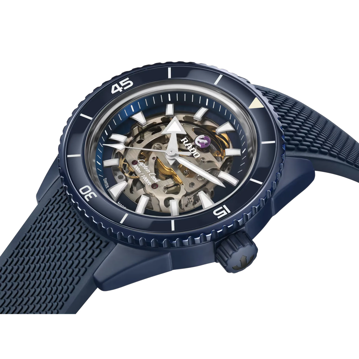 Rado Captain Cook Plasma High-Tech Ceramic Monobloc for Unisex R32153209
