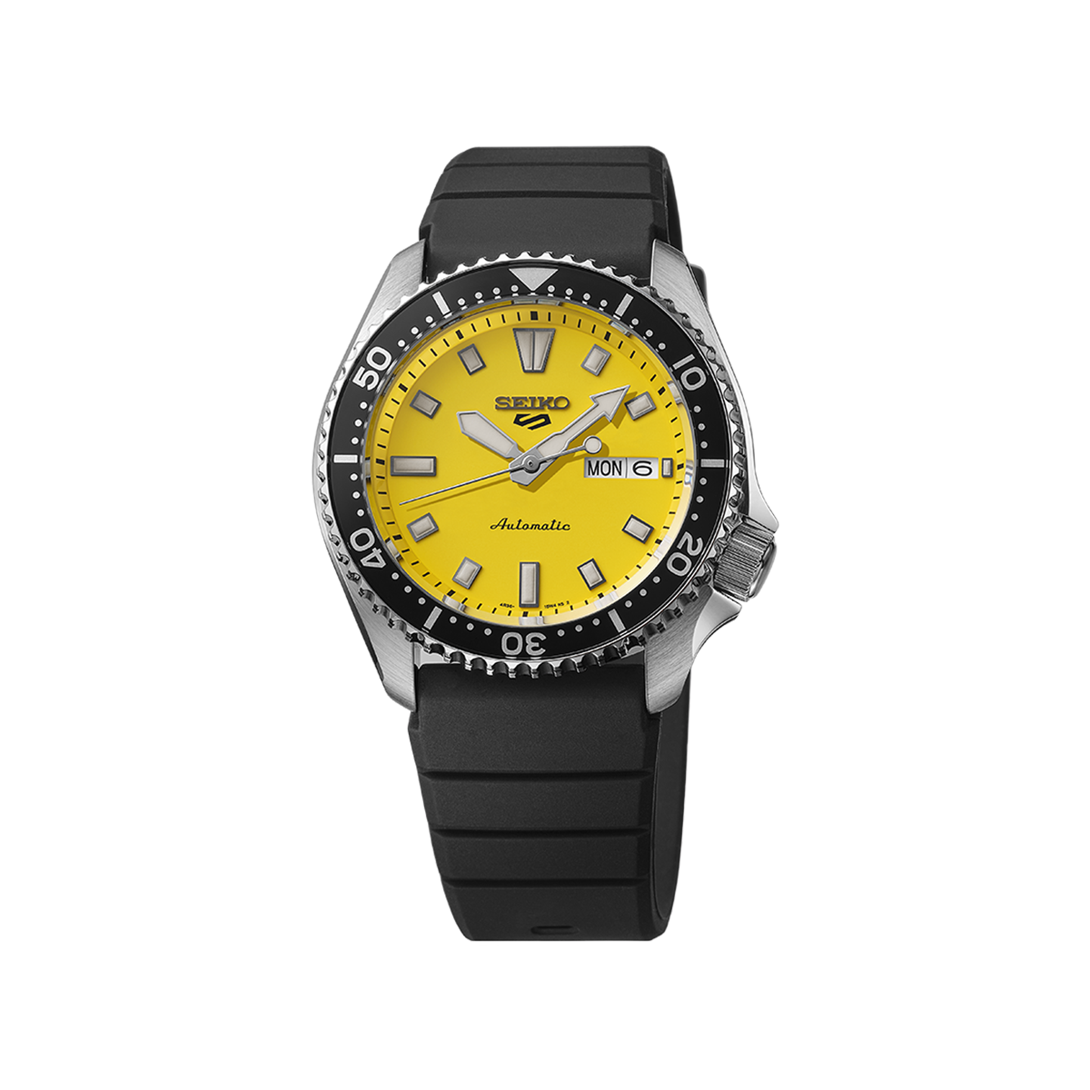 Seiko 5 Sports SKX Redux in Ki-iro Yellow SRPL87K1