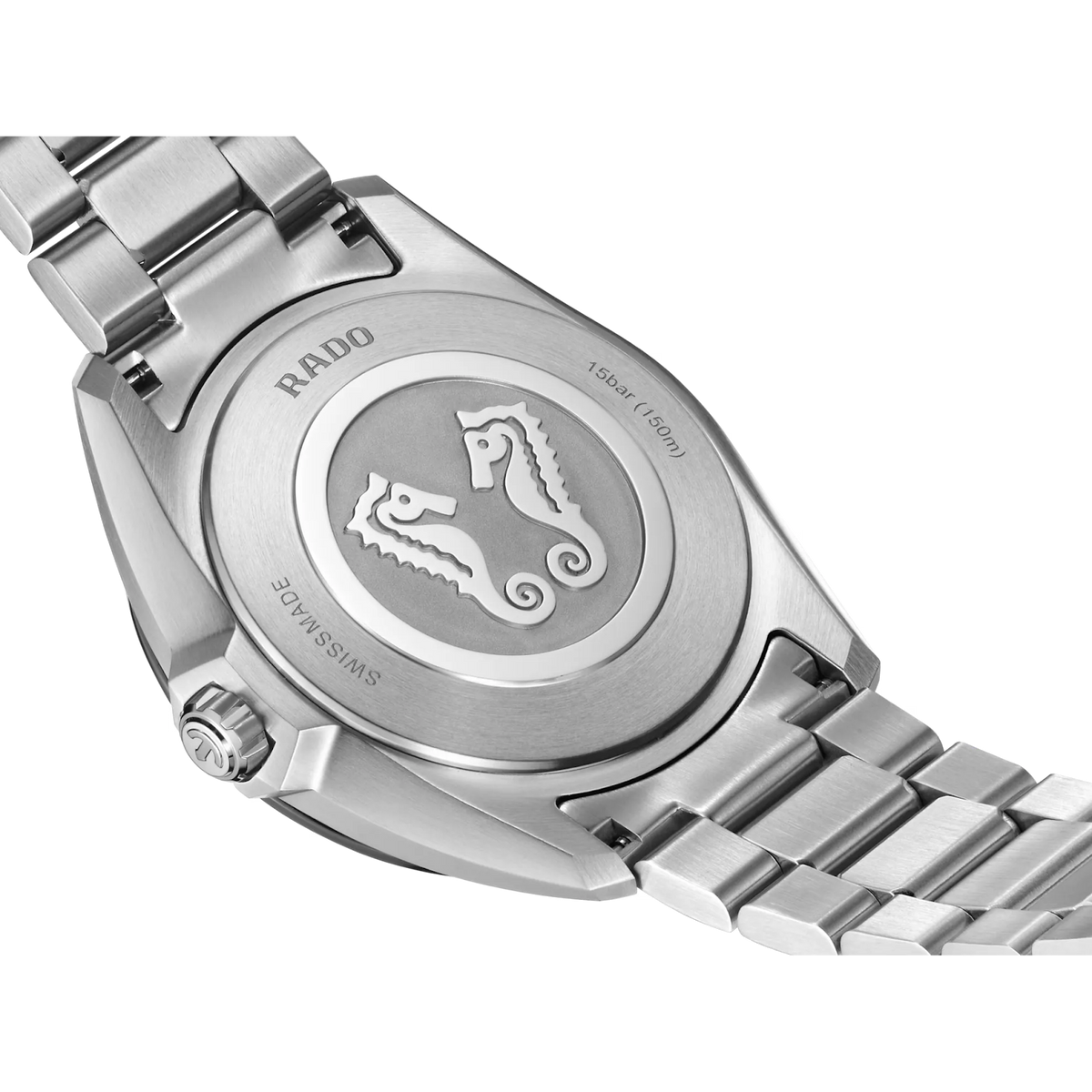 Rado HyperChrome Stainless Steel with Blue High-Tech Ceramic Bezel for Men R32280203