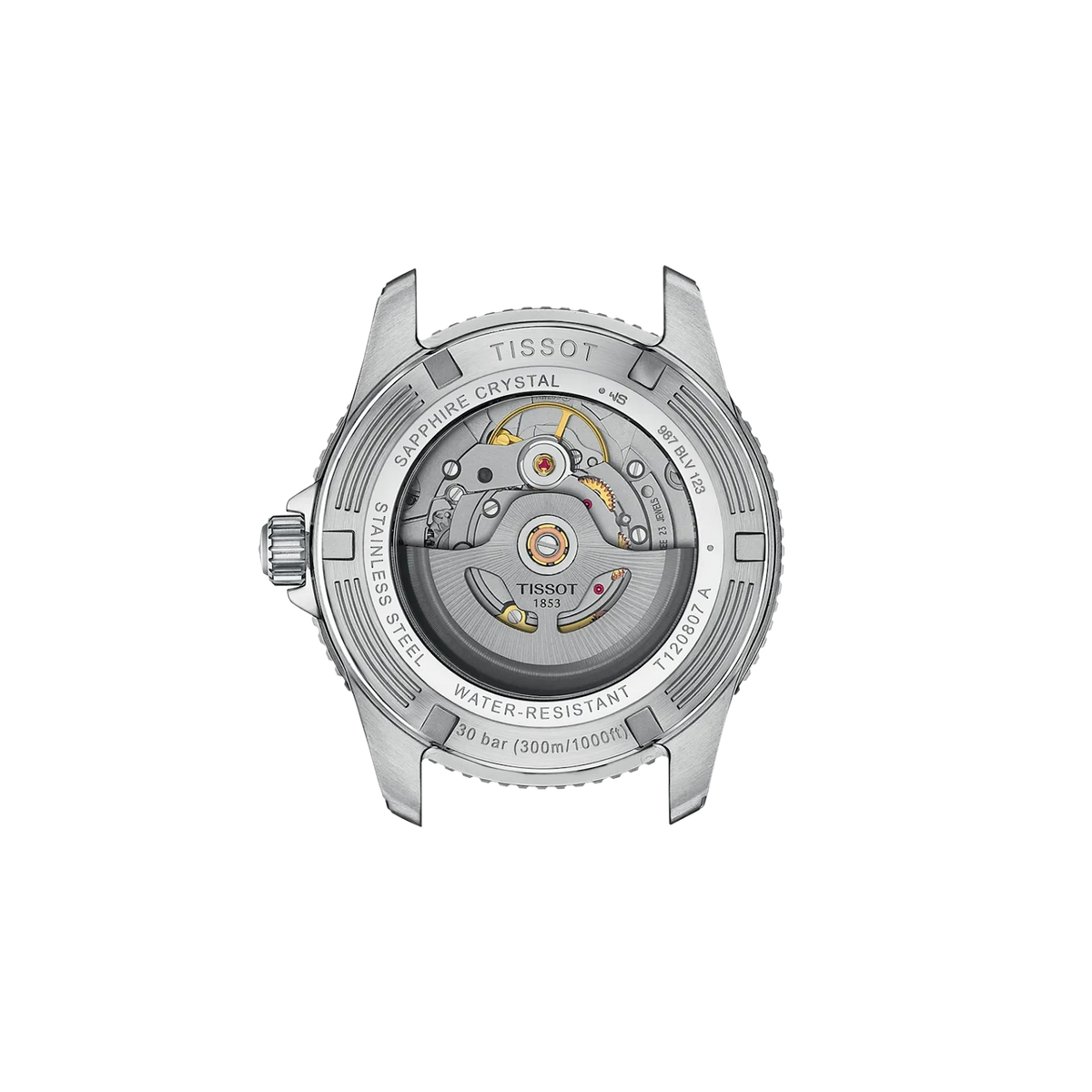 Tissot Seastar 316L Stainless Steel for Unisex T1208072205101