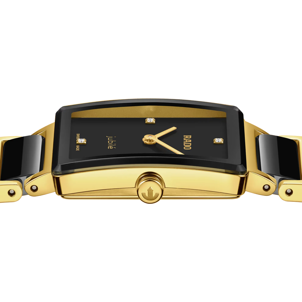 Rado Integral Stainless Steel with Yellow Gold PVD for Women R20252702