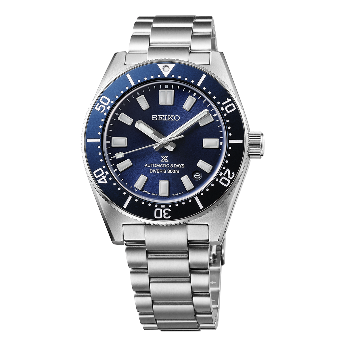Prospex 1965 Revival Diver’s 3-day 300m in Scuba Blue