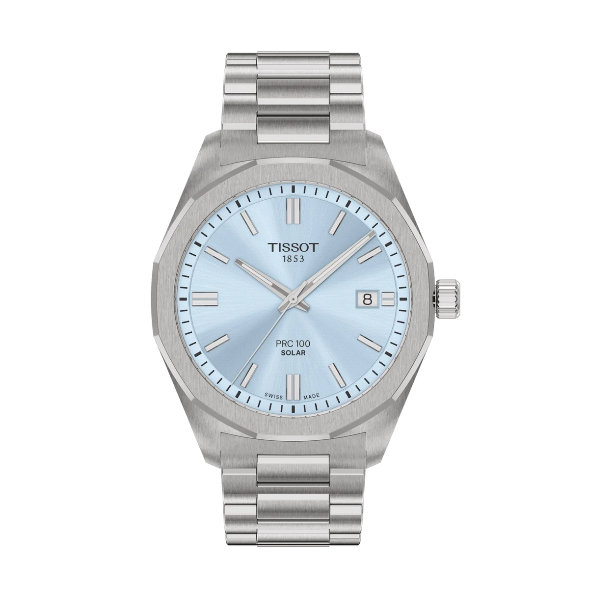 Tissot PRC 316L stainless steel case for Unisex T1514221135100