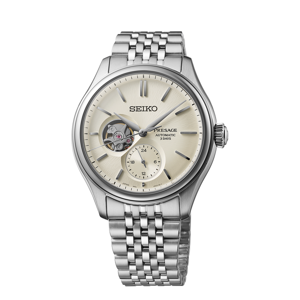 Seiko Presage Classic Series ‘Shiro-iro’ Open heart
