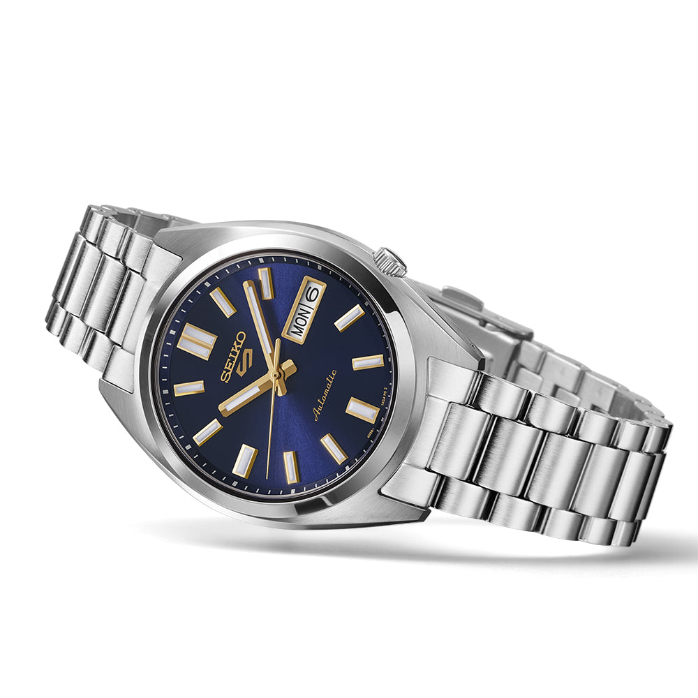 Seiko 5 Sports SNXS Vintage Gold Collection – in Blazer Blue
