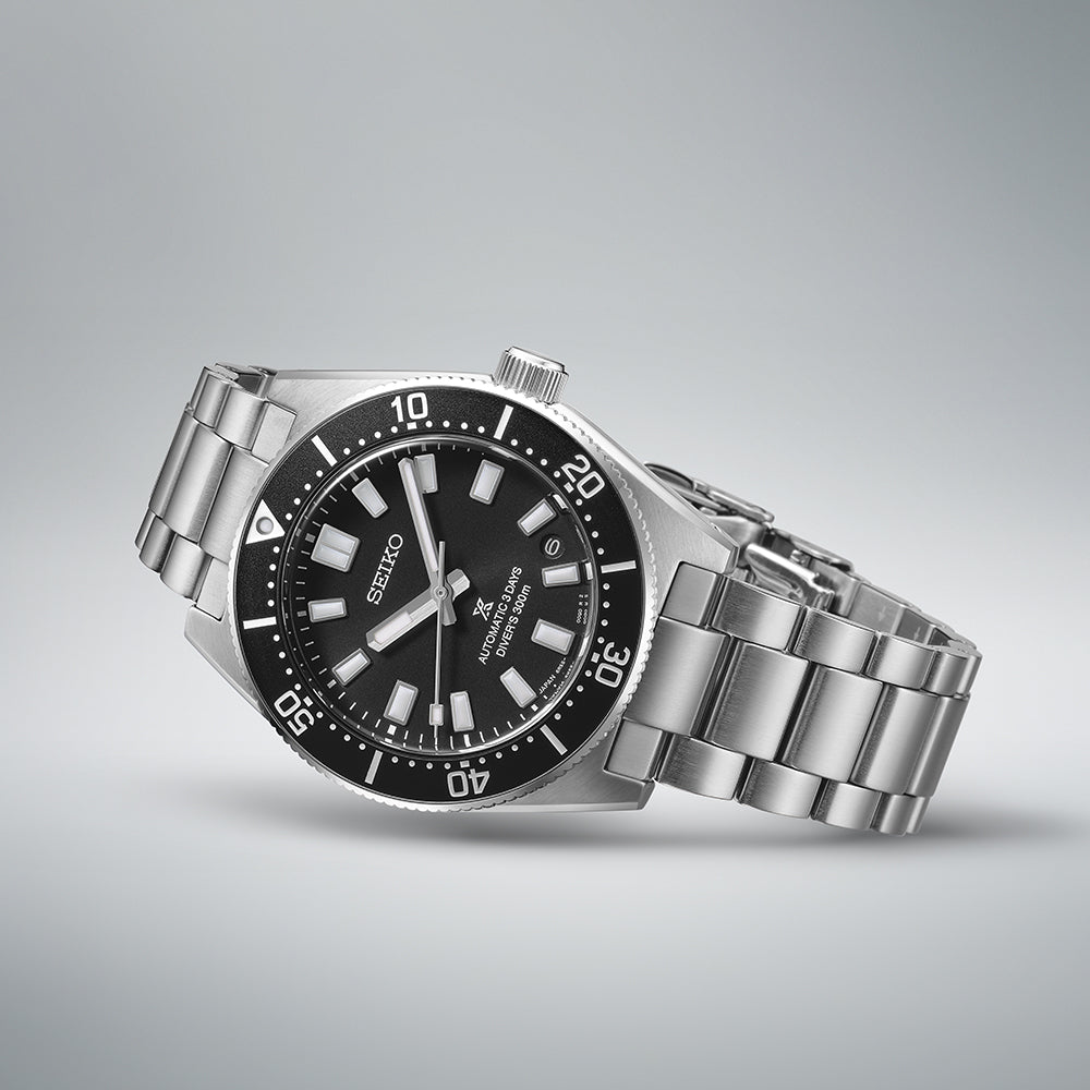 Prospex 1965 Revival Diver’s 3-day 300m in Cove Black