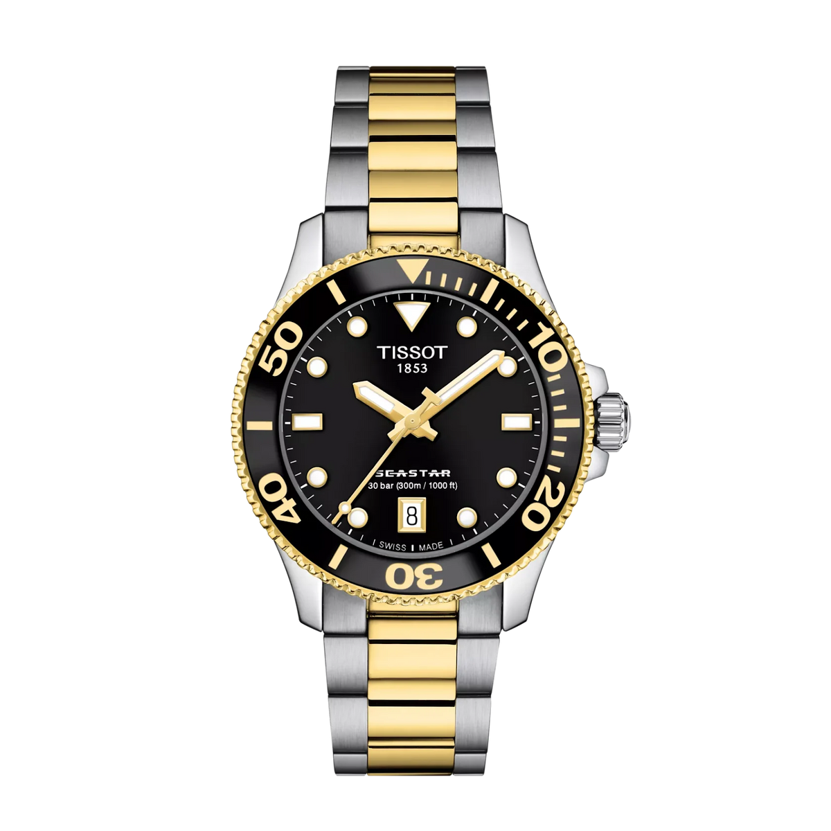 Tissot Seastar 316L Stainless Steel for Women T1202102205100