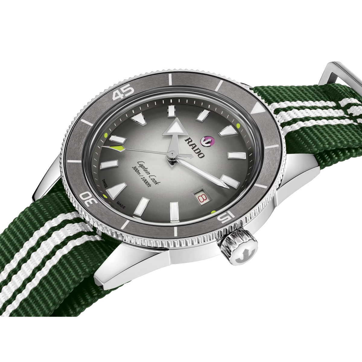 Rado Captain Cook Plasma High-Tech Ceramic for Unisex R32222108