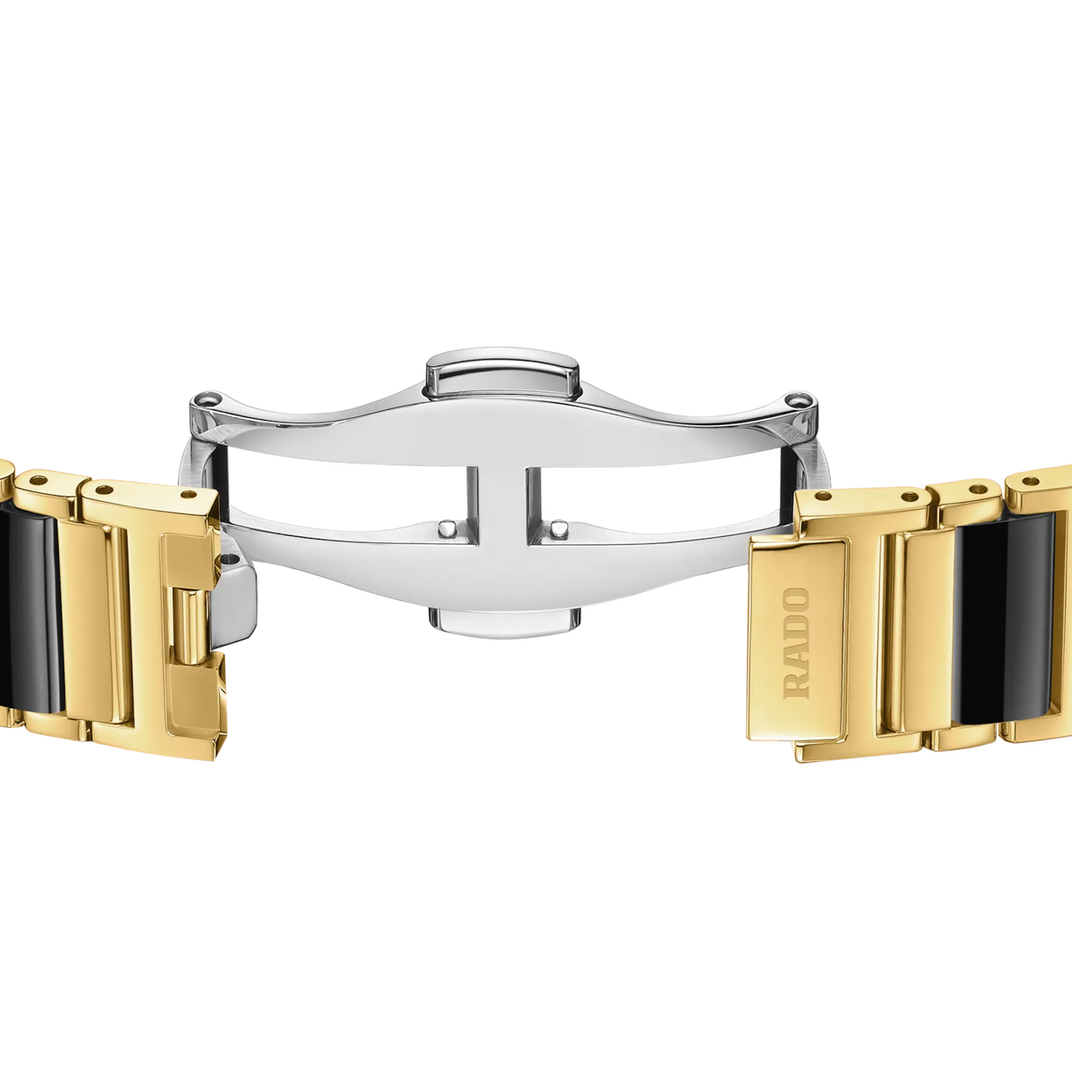 Rado Integral Stainless Steel with Yellow Gold PVD for Women R20252702