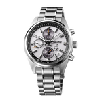 Seiko Prospex GPS Solar Chronograph Speedtimer in White Silver