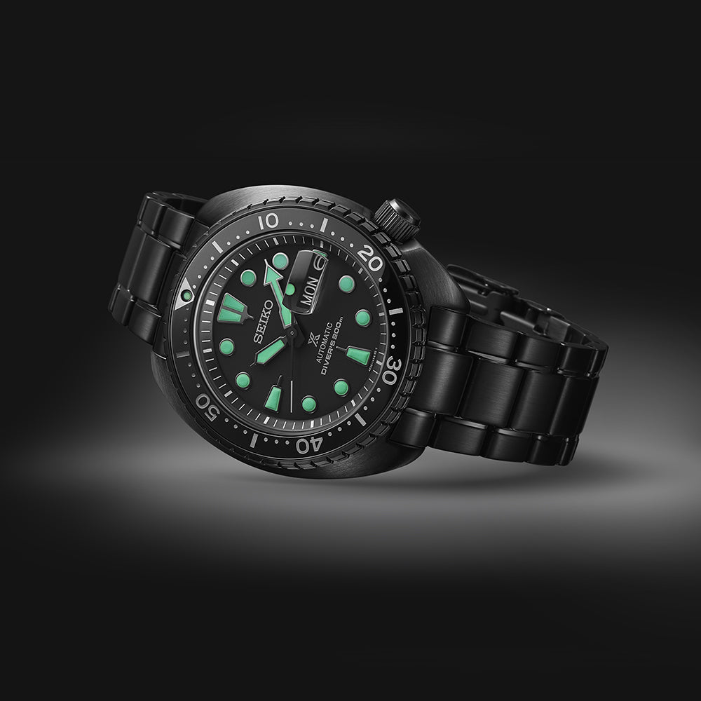 Prospex ‘Black Series’ ‘Night Vision’ Turtle Diver’s watch