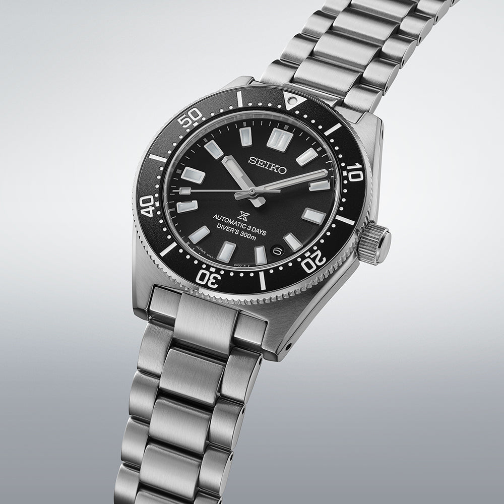 Prospex 1965 Revival Diver’s 3-day 300m in Cove Black