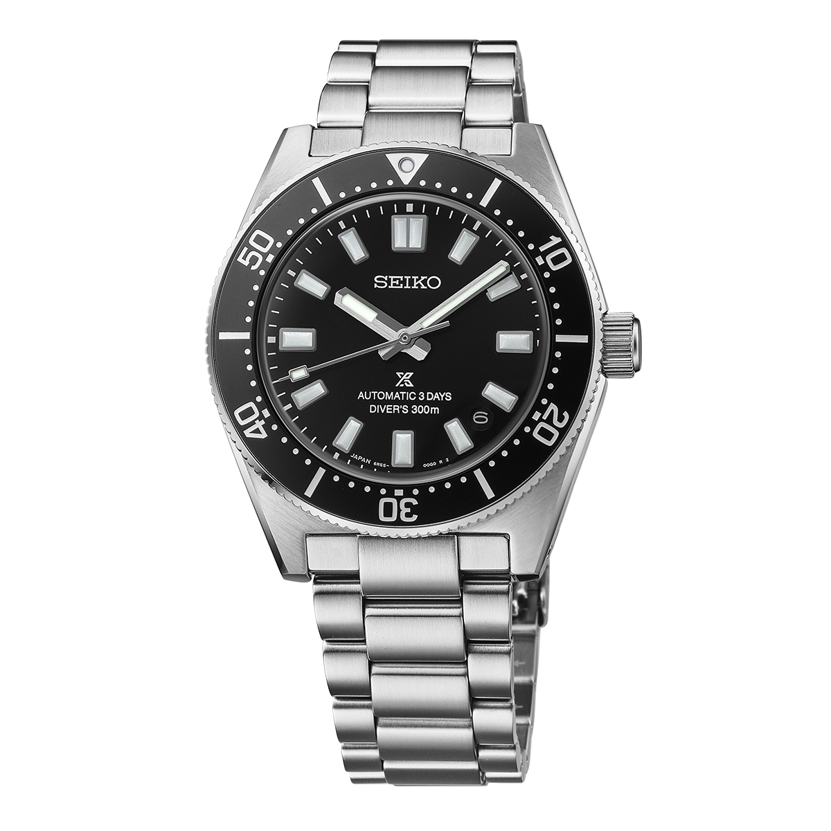 Prospex 1965 Revival Diver’s 3-day 300m in Cove Black