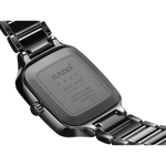 Rado True Square Black High-Tech Ceramic, Titanium for Unisex R27078172