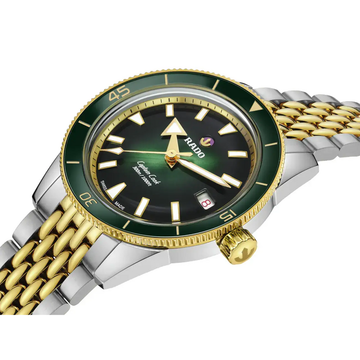 Rado Captain Cook Stainless Steel Yellow Gold for Men R32225313