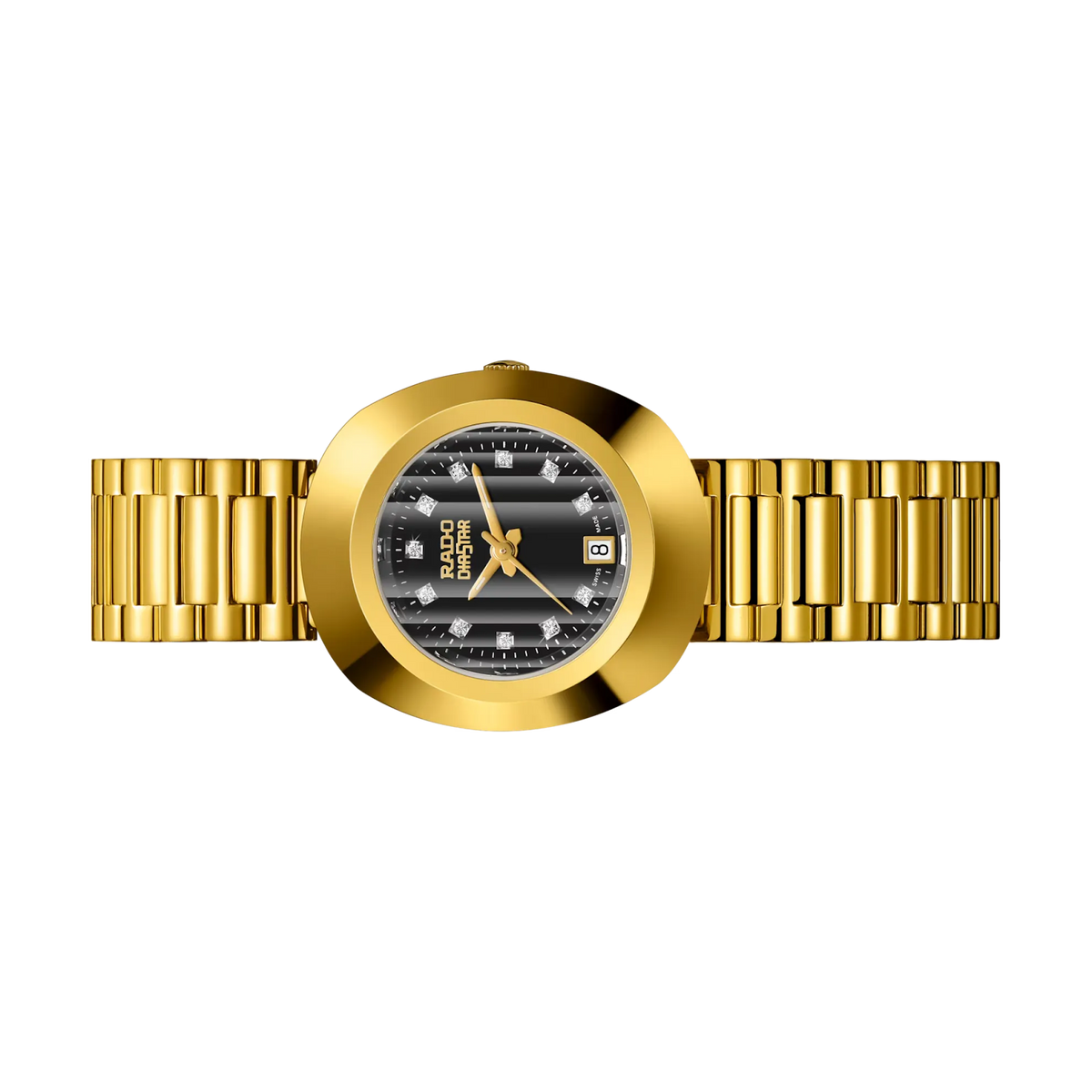 Rado DiaStar Original CVD-Coated Hardmetal, Stainless Steel & Yellow Gold for Women R12306313
