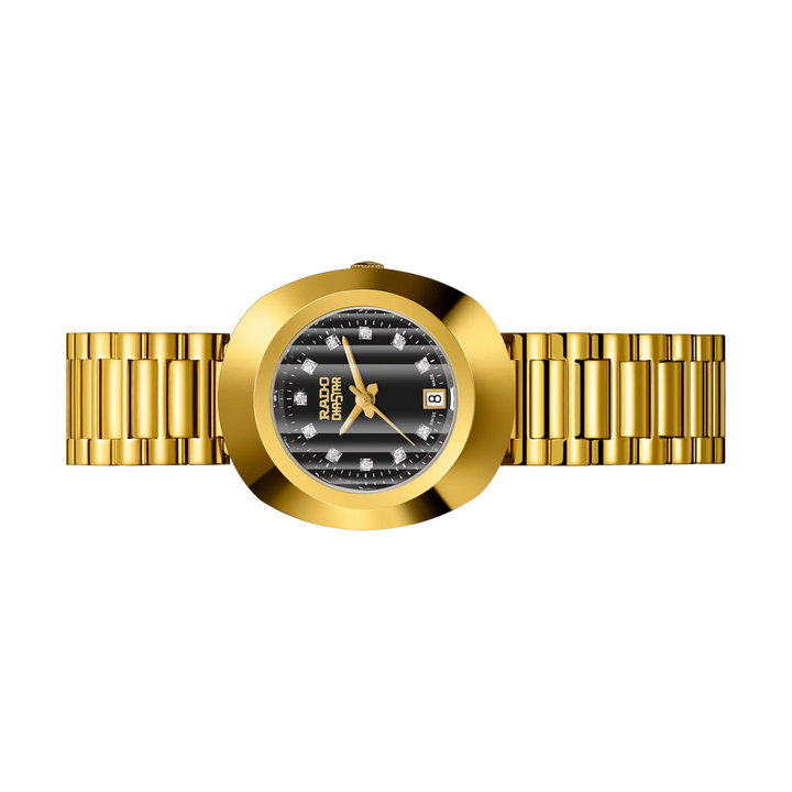 Rado DiaStar Original CVD-Coated Hardmetal, Stainless Steel & Yellow Gold for Women R12306313