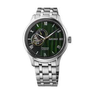 Seiko Presage ‘Japanese Zen Gardens’ in Fern green