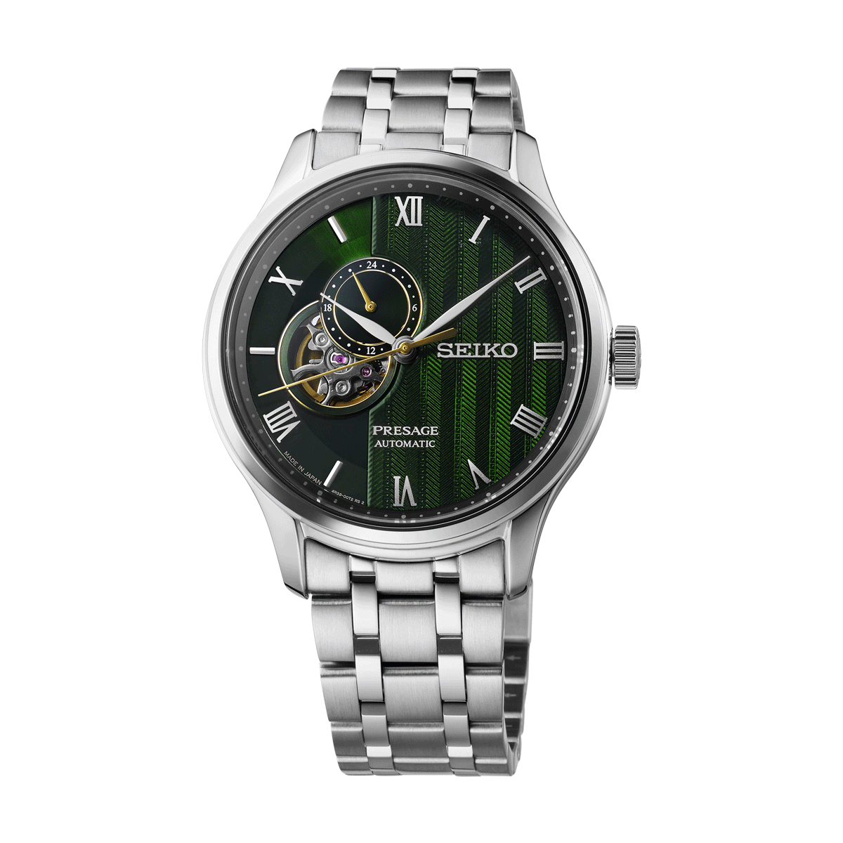 Seiko Presage ‘Japanese Zen Gardens’ in Fern green
