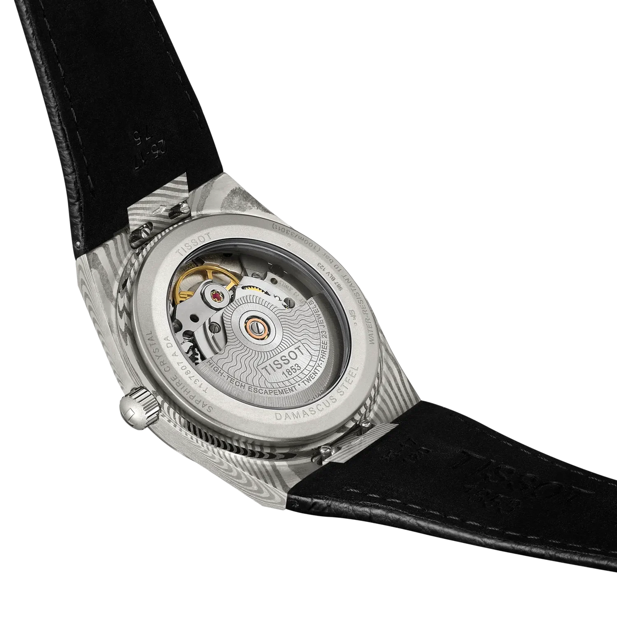 Tissot PRX Damascus Steel for Unisex T1378079608100