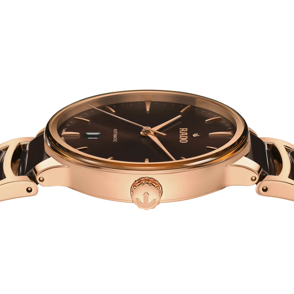 Rado Centrix Stainless Steel with Rose Gold PVD for Men R30017302