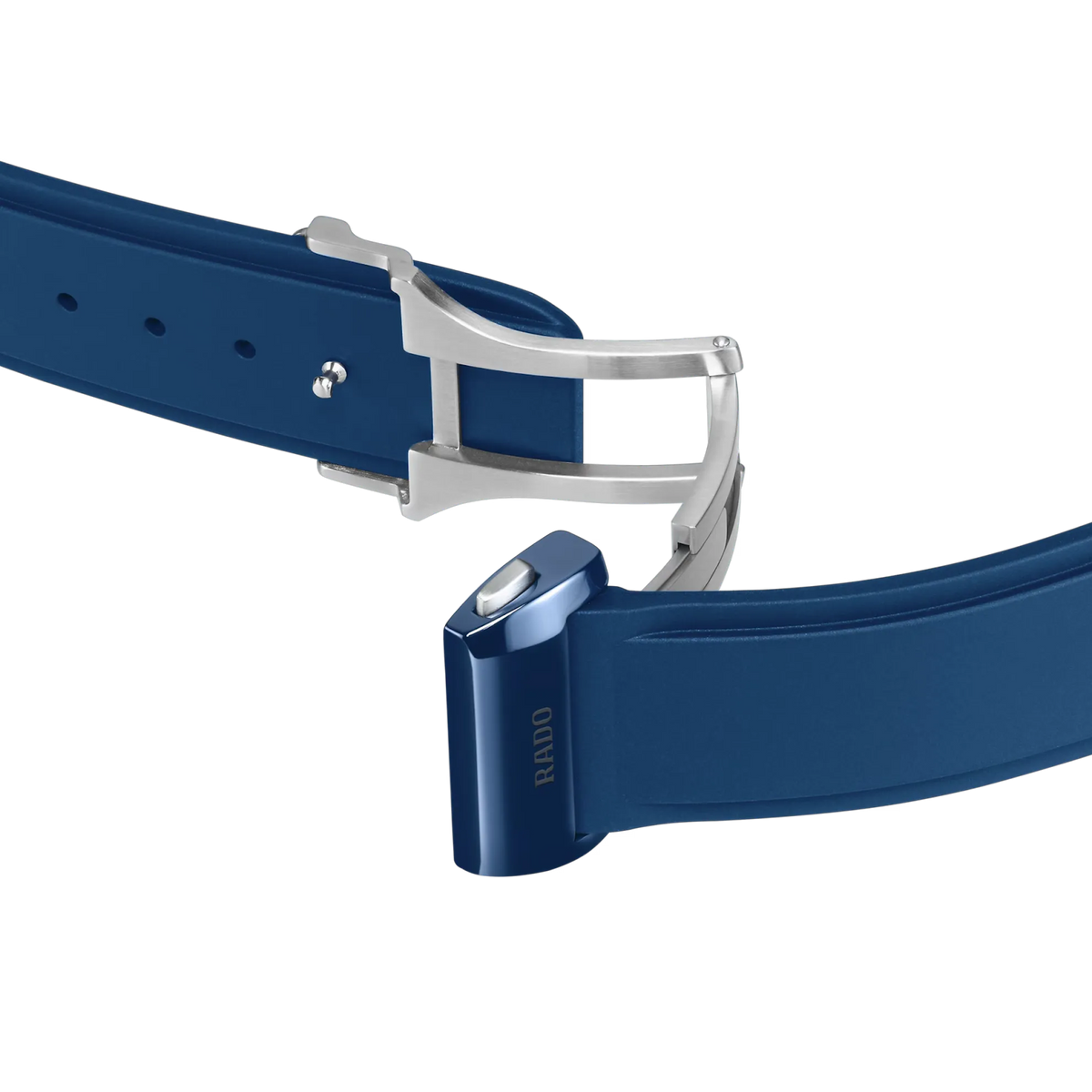 Rado True Square Navy Blue High-Tech Ceramic for Unisex R27178205