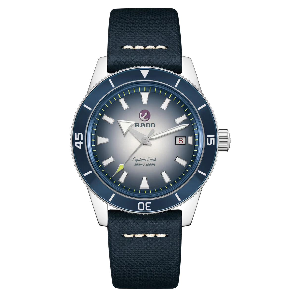 Rado Captain Cook Bronze Case with Blue High-Tech Ceramic Rotating Bezel Insert for Men R32154208