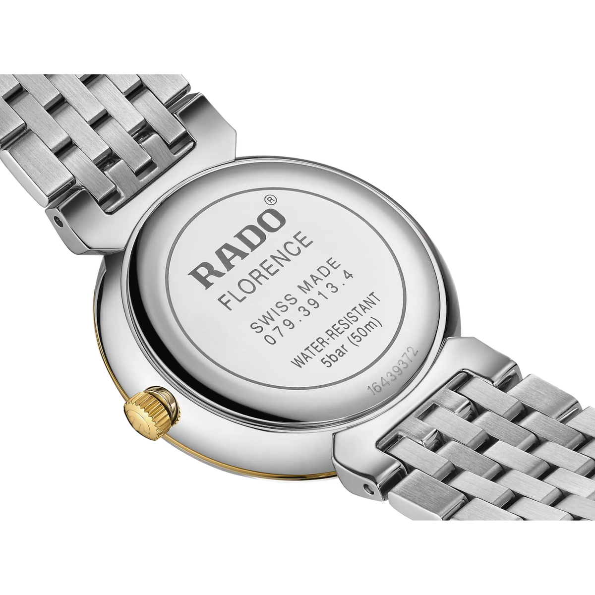 Rado Florence Stainless Steel with Rose Gold PVD for Men R48913743
