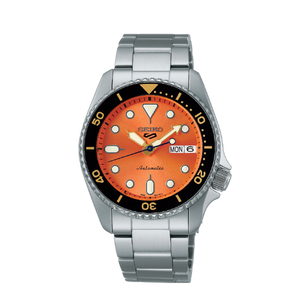 Seiko 5 Sports SKX Midi Orange