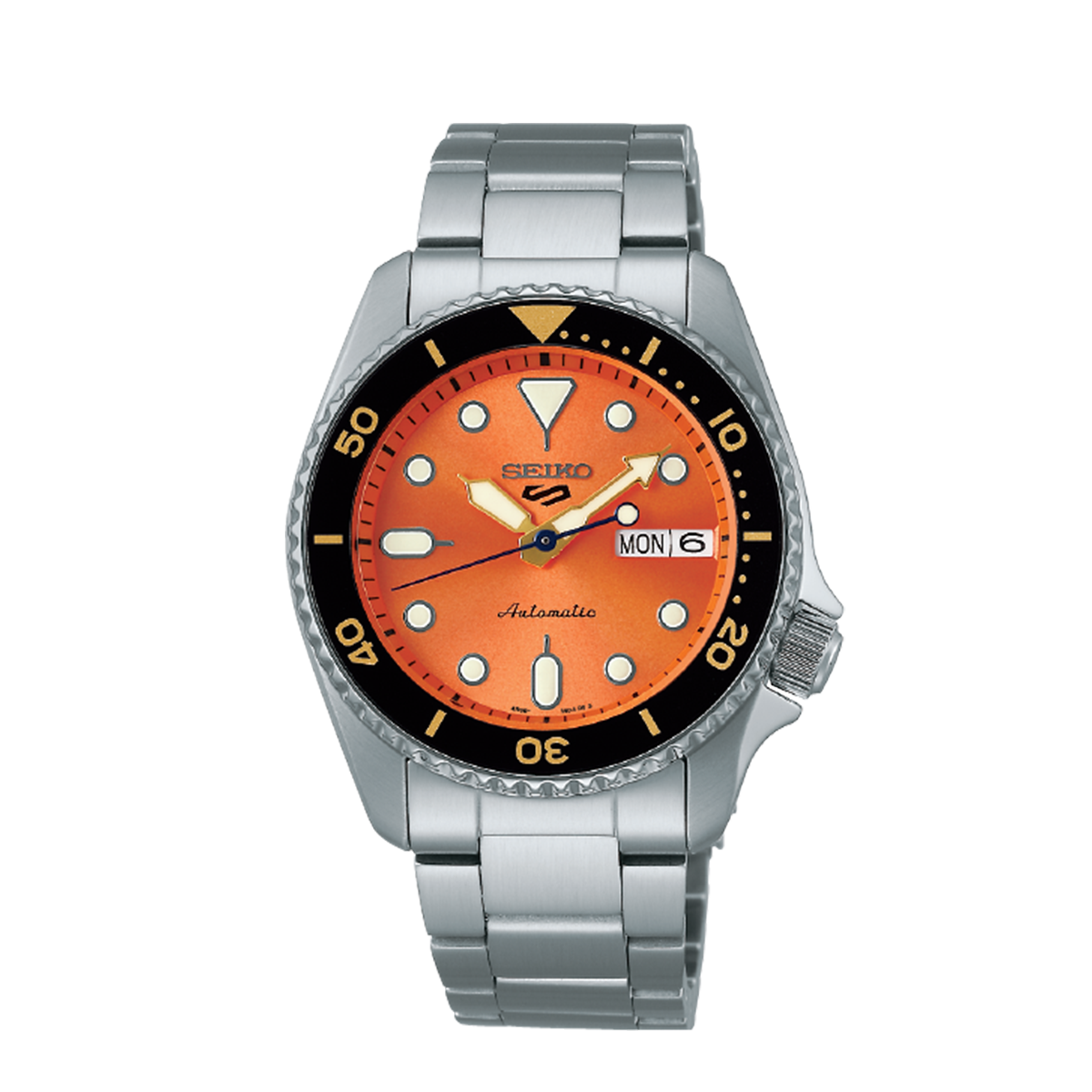 Seiko 5 Sports SKX Midi Orange
