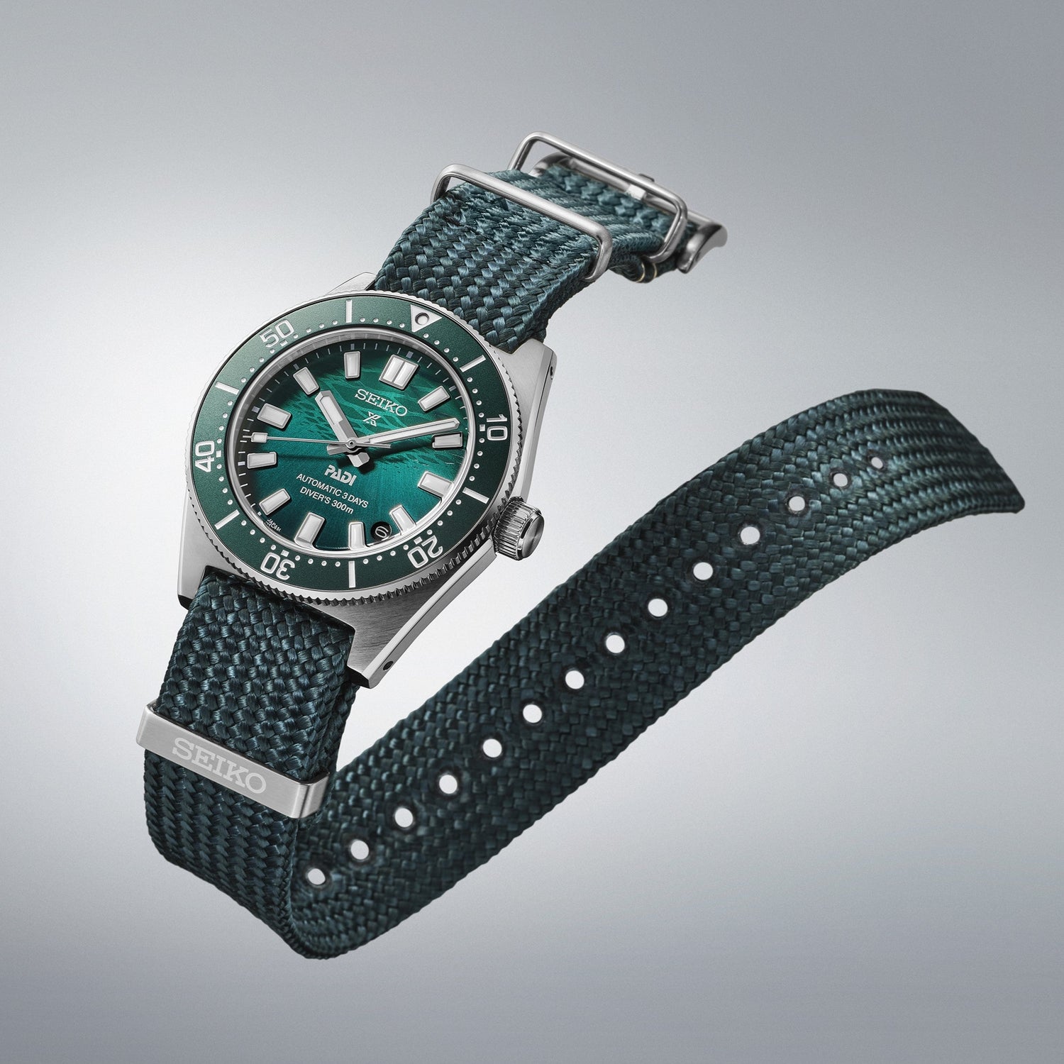 Seiko Prospex 1965 Heritage Divers PADI Special Edition in Green SPB501J1