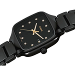 Rado True Square Black High-Tech Ceramic & Titanium / PVD for Women R27080702