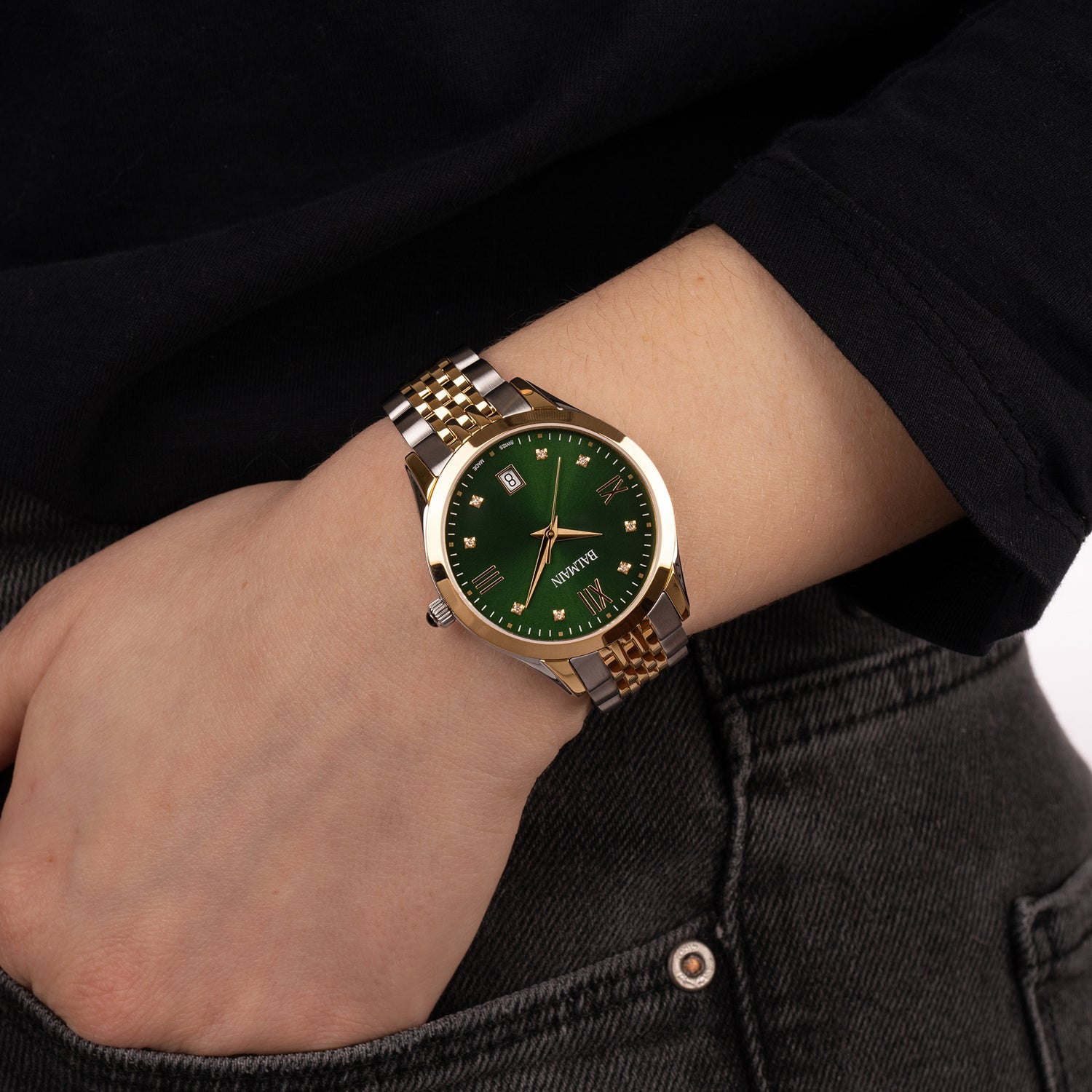 Balmain Classic R | 34 mm | diamonds