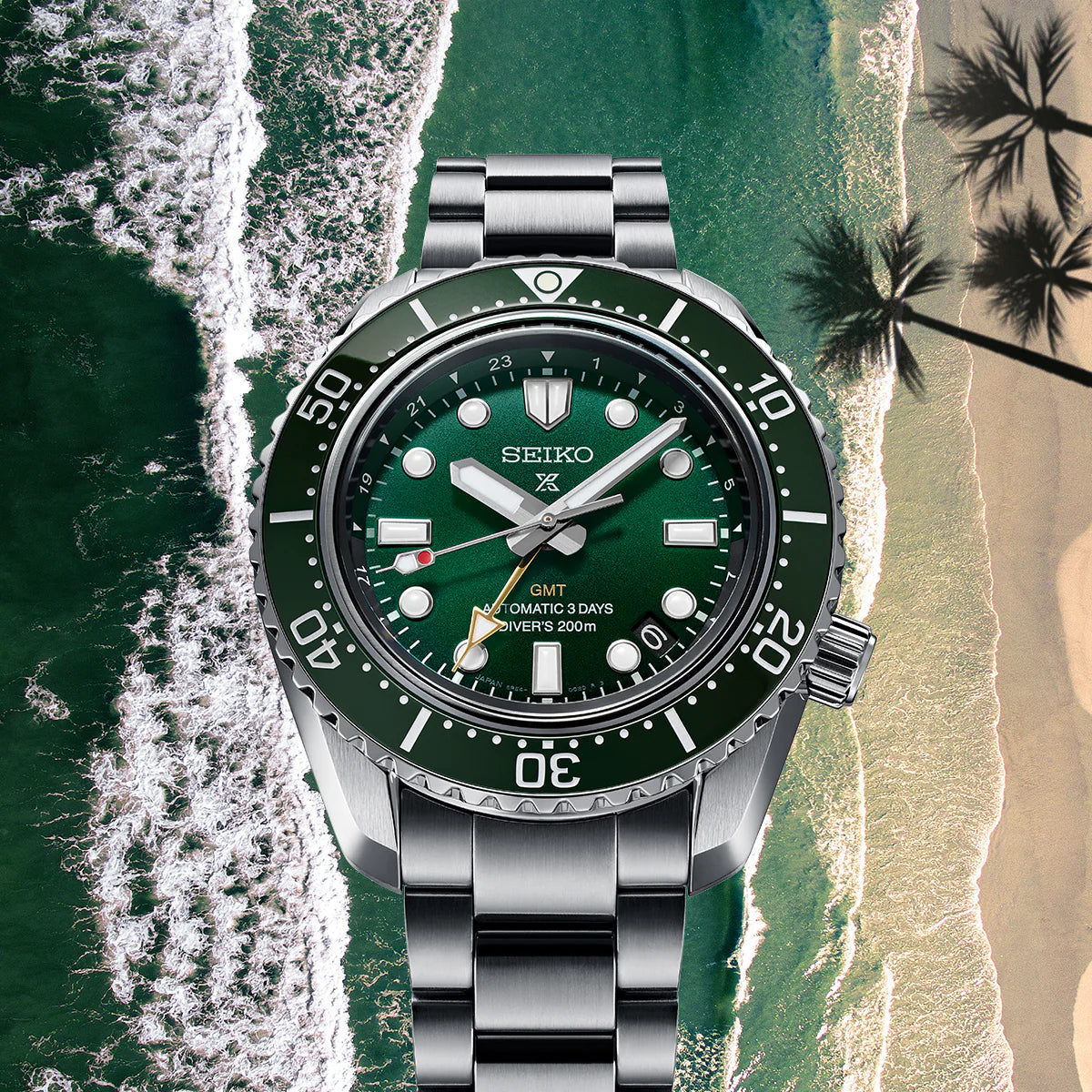 Prospex Marine Green GMT