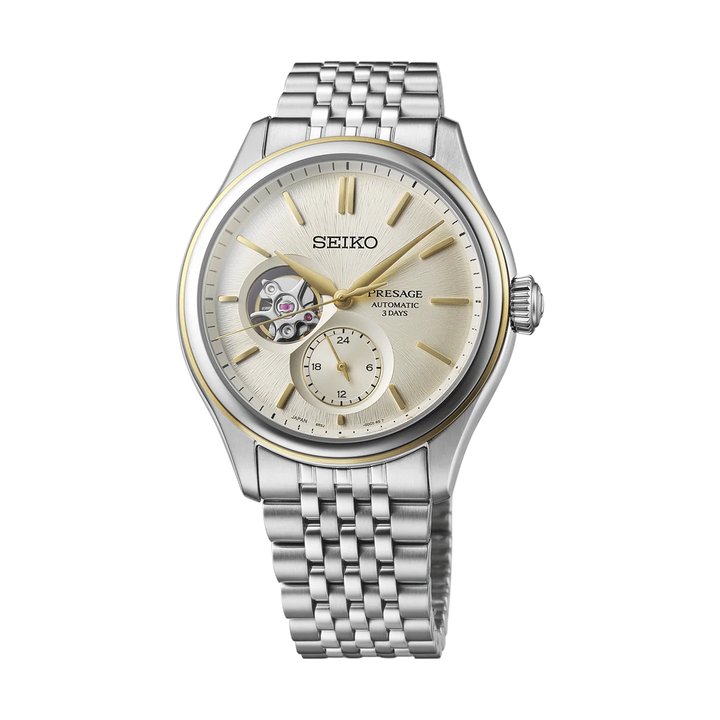 Seiko Presage Classic Series in Delicate Cream Silk