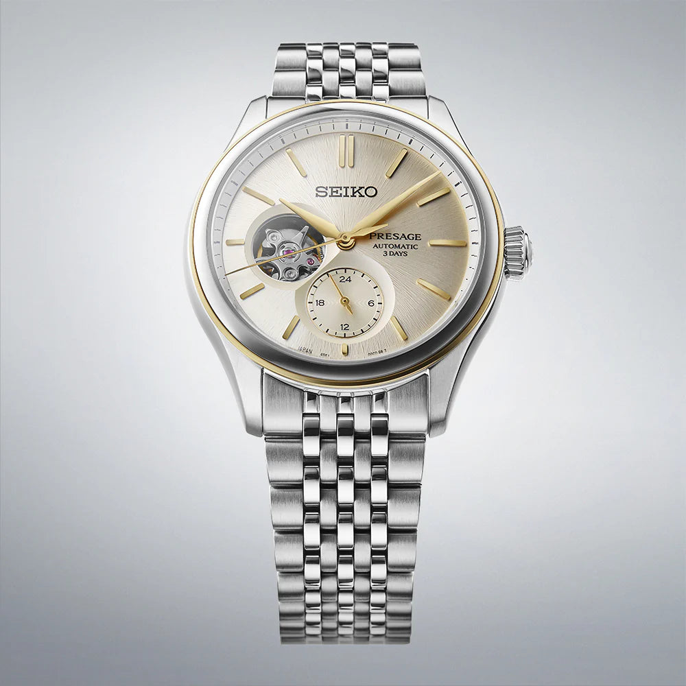 Seiko Presage Classic Series in Delicate Cream Silk