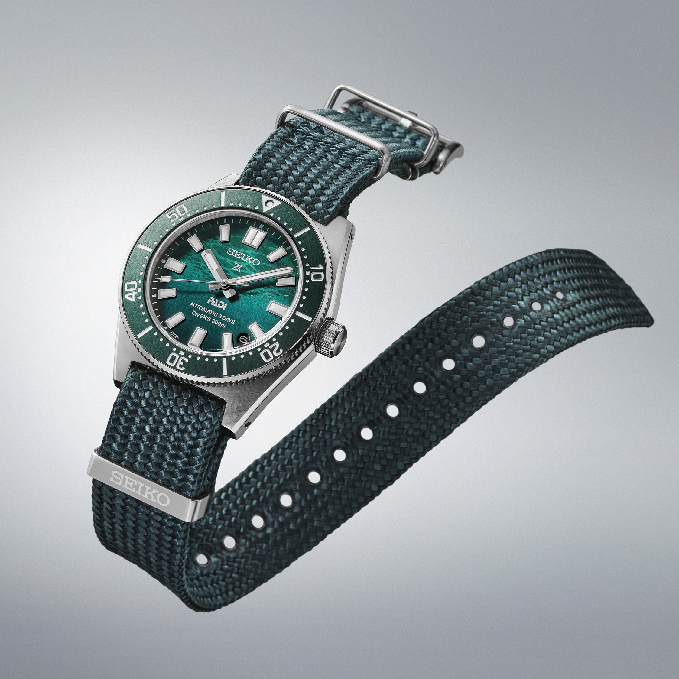 Nyon strap Seiko Prospex 1965 Heritage Divers Special Ed Watch SPB501J1