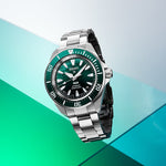 Seiko Prospex PADI 60th Anniversary 4R Compact Mechanical Diver’s Watch in Underwater