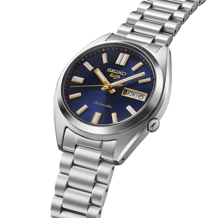 Seiko 5 Sports SNXS Vintage Gold Collection – in Blazer Blue - SRPL55K1